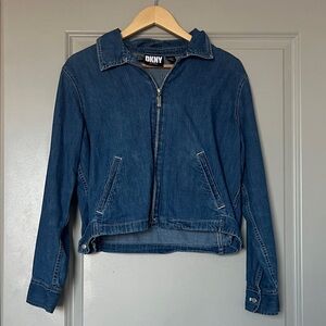 DKNY Cropped Jacket | Denim | S/PM